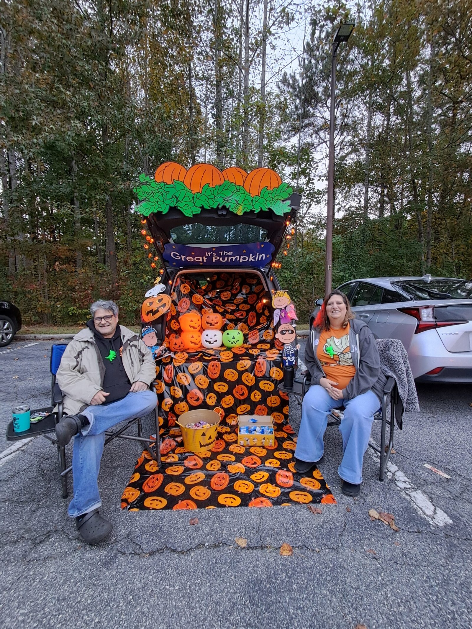 Trunk or Treat with Karen and Michael