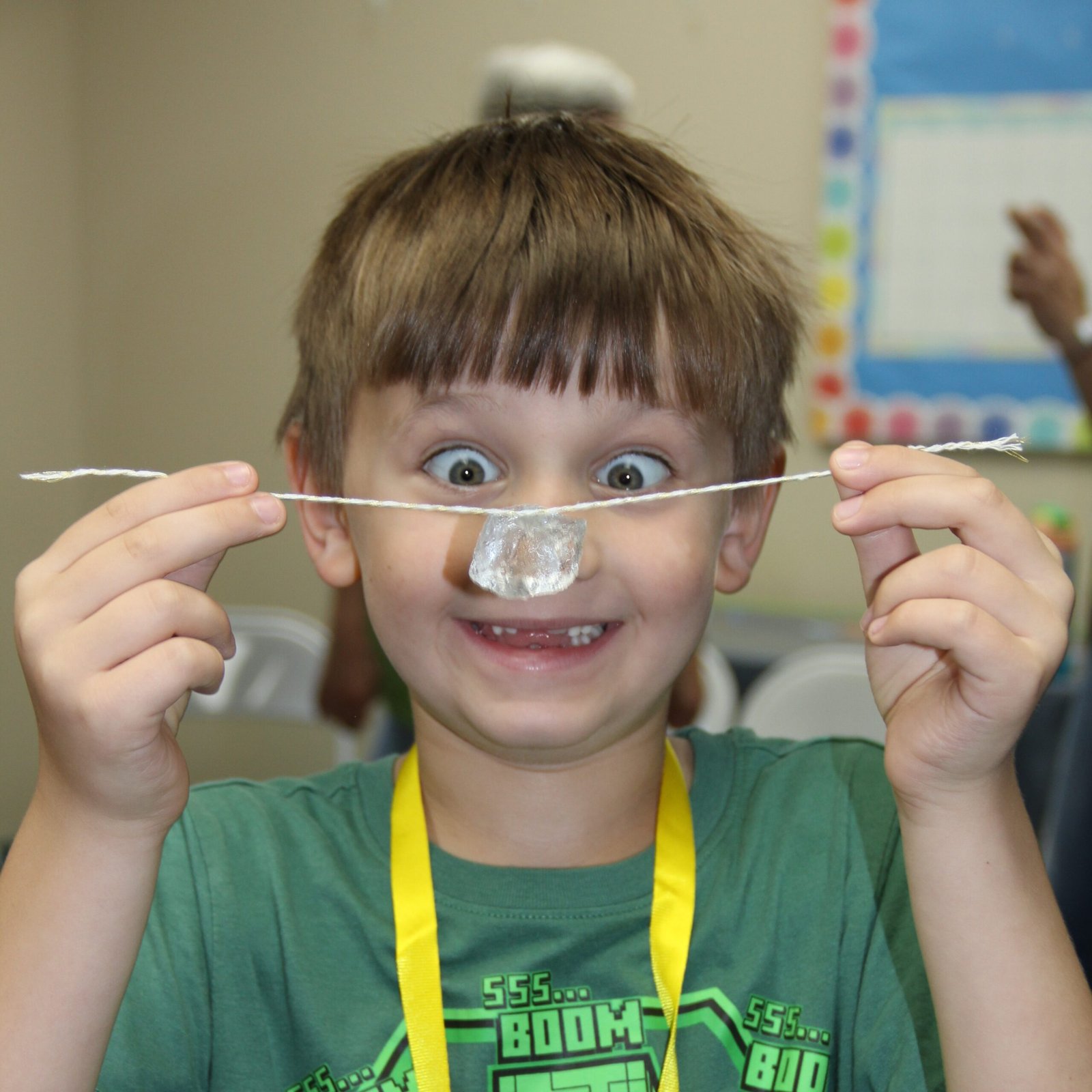 VBS ice cube experiment